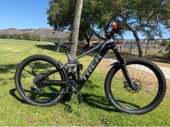 2022 Trek Rail 9.8 Carbon Enduro Electric Mountain Bike Ebike, Large/29