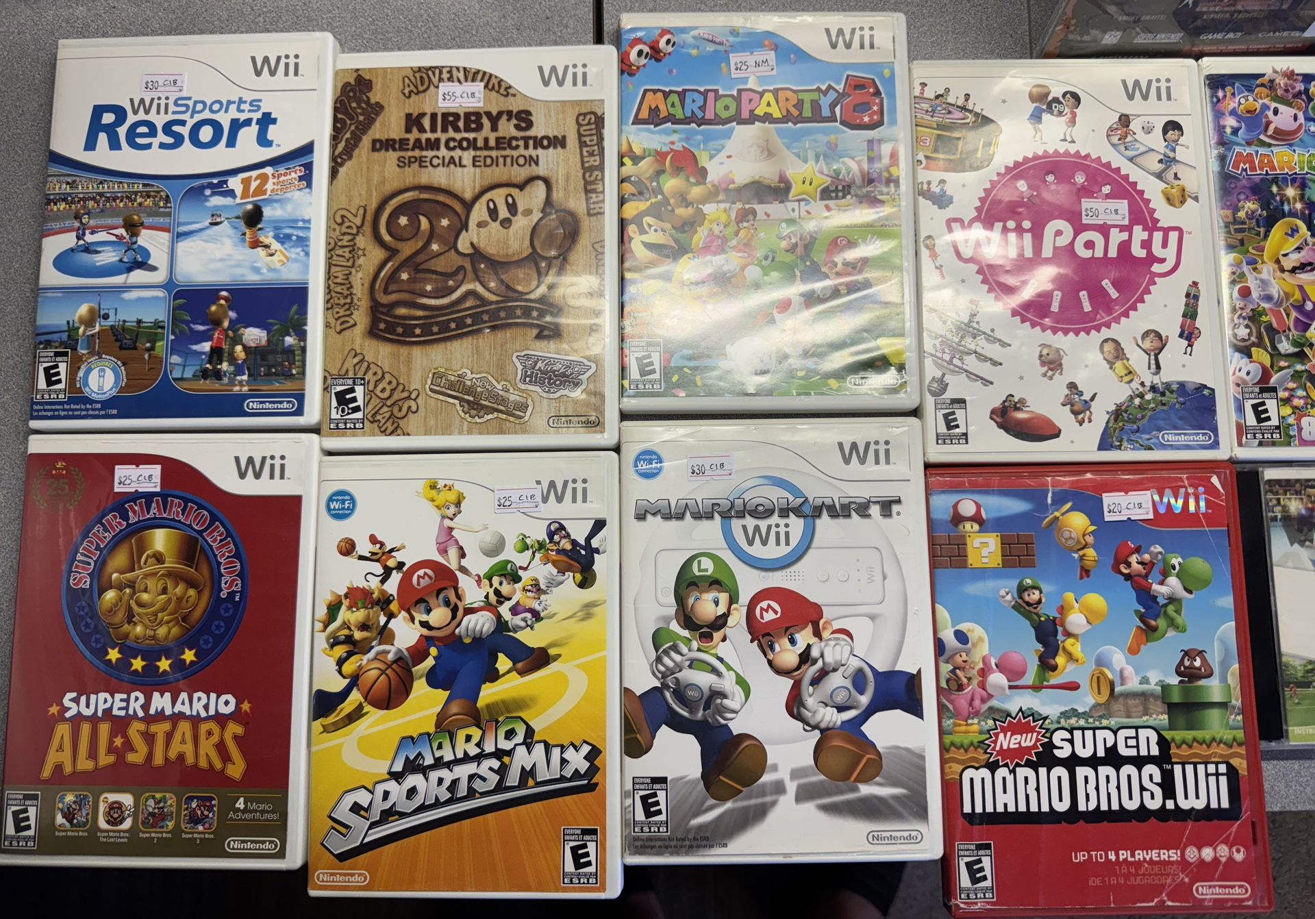 High End Nintendo Wii Games