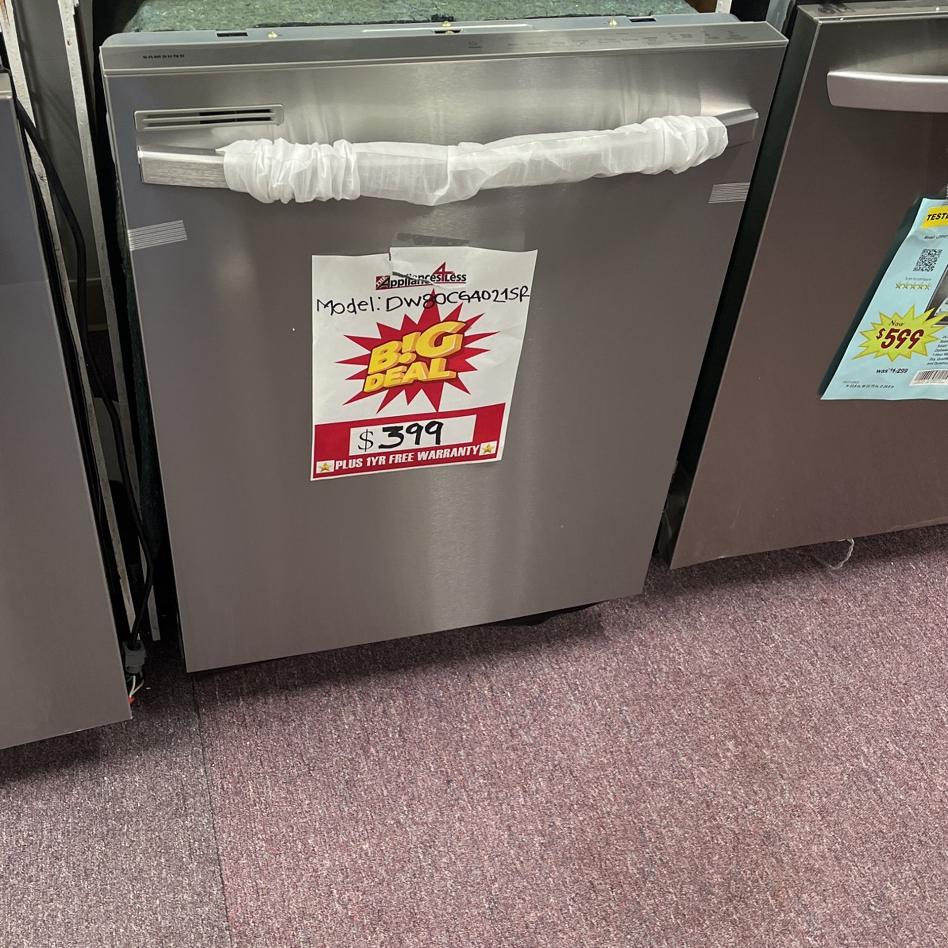 Dishwasher Stainless Steel New And 1 Year Warranty