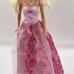 Fairytale magic Princess Pink barbie doll 2010 with wand