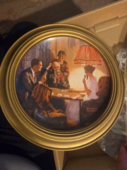 Norman Rockwell plates
