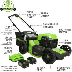 Greenworks Cordless 48 V. Just One Month Of Use.