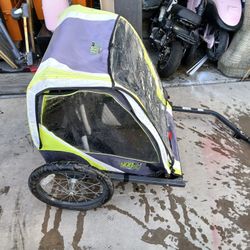 Bike Trailer Pull Behind  For Kides 