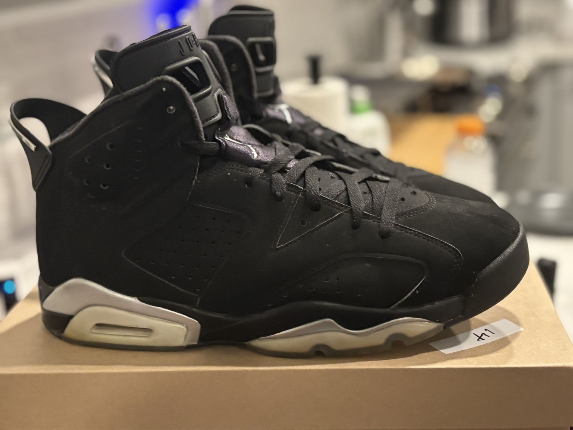 Jordan 6 Chrome sz 12