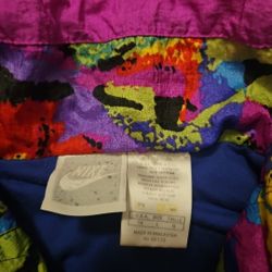 Vintage 90s Nike Elite Geometric Abstract Multicolor Jump Suit