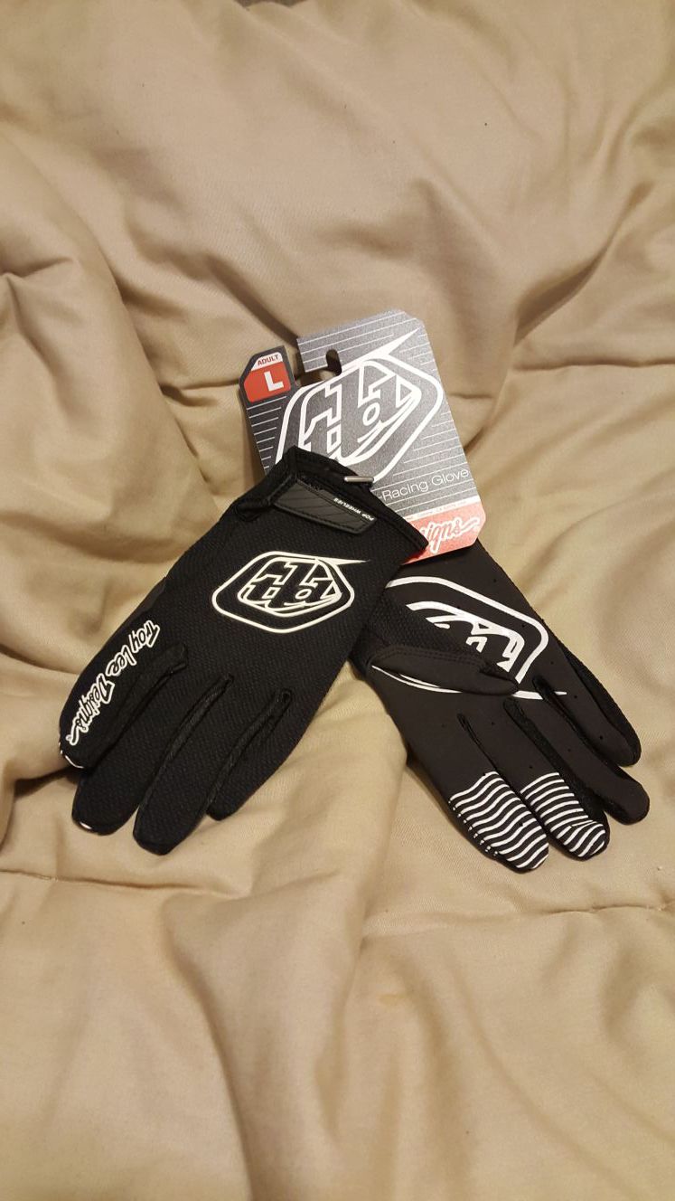 Troy Lee full finger mountain bike gloves