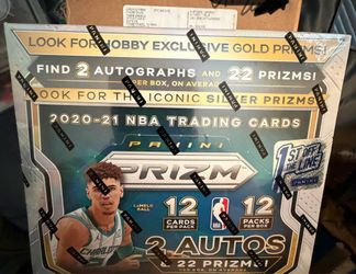 2020-2021 NBA Prizm FOTL box - Anthony Edwards Lamelo Ball, Haliburton, Maxey rookies RC