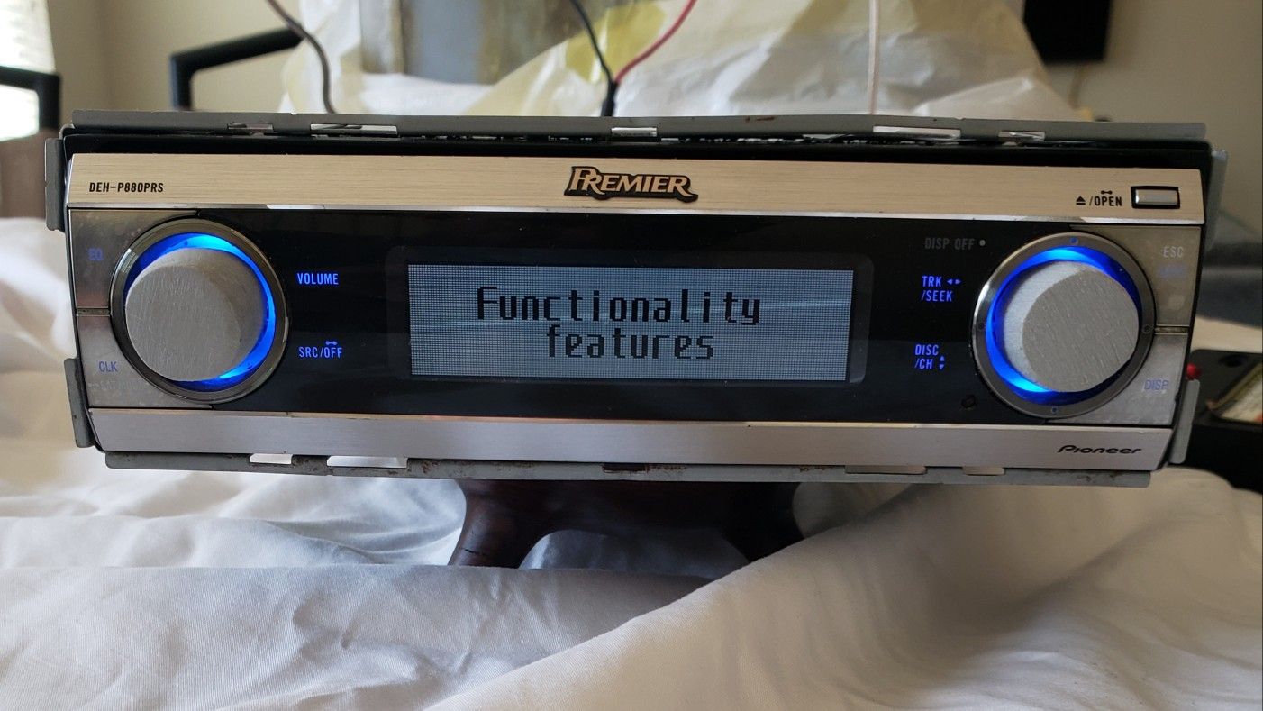 Pioneer DEH-P880PRS car audio receiver