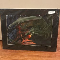 Black Knight And Dragon