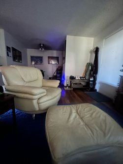 Arm chair & Footrest