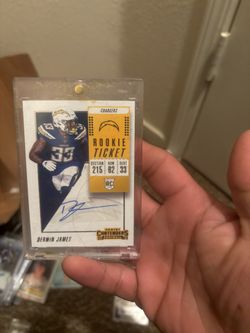 Signed Derwin James Rookie Card