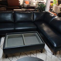 Jolene 2 PC Sectional With Ottoman