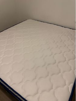 KING MATTRESS+FRAME