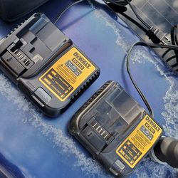 DeWalt Chargers, Bag and Attachments 