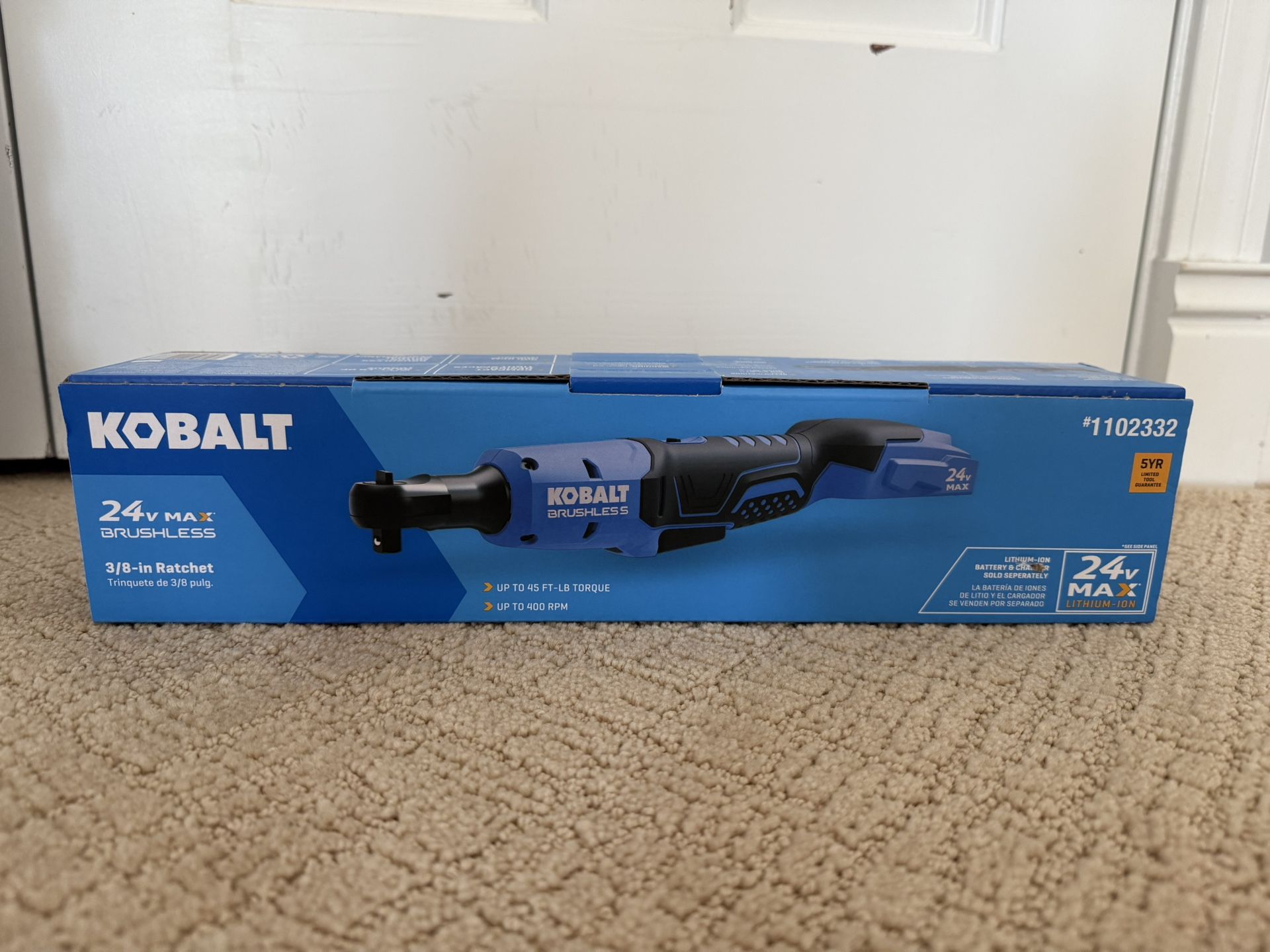 New Kobalt Ratchet Set Tool Only