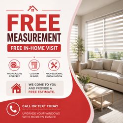 Blinds Cortinas  FREE VISIT