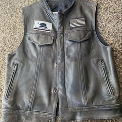 Fox Creek Leather Vest