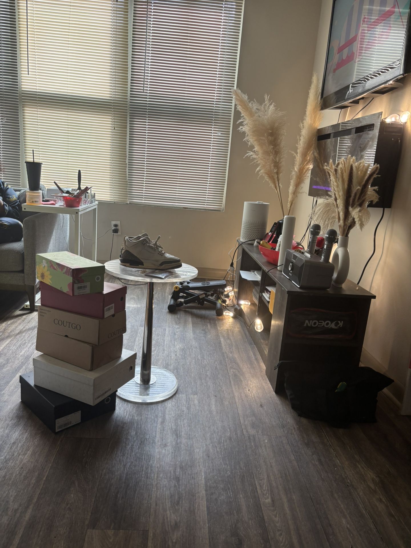 Table And Shoes