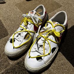 Off-white Nike blazer Lows