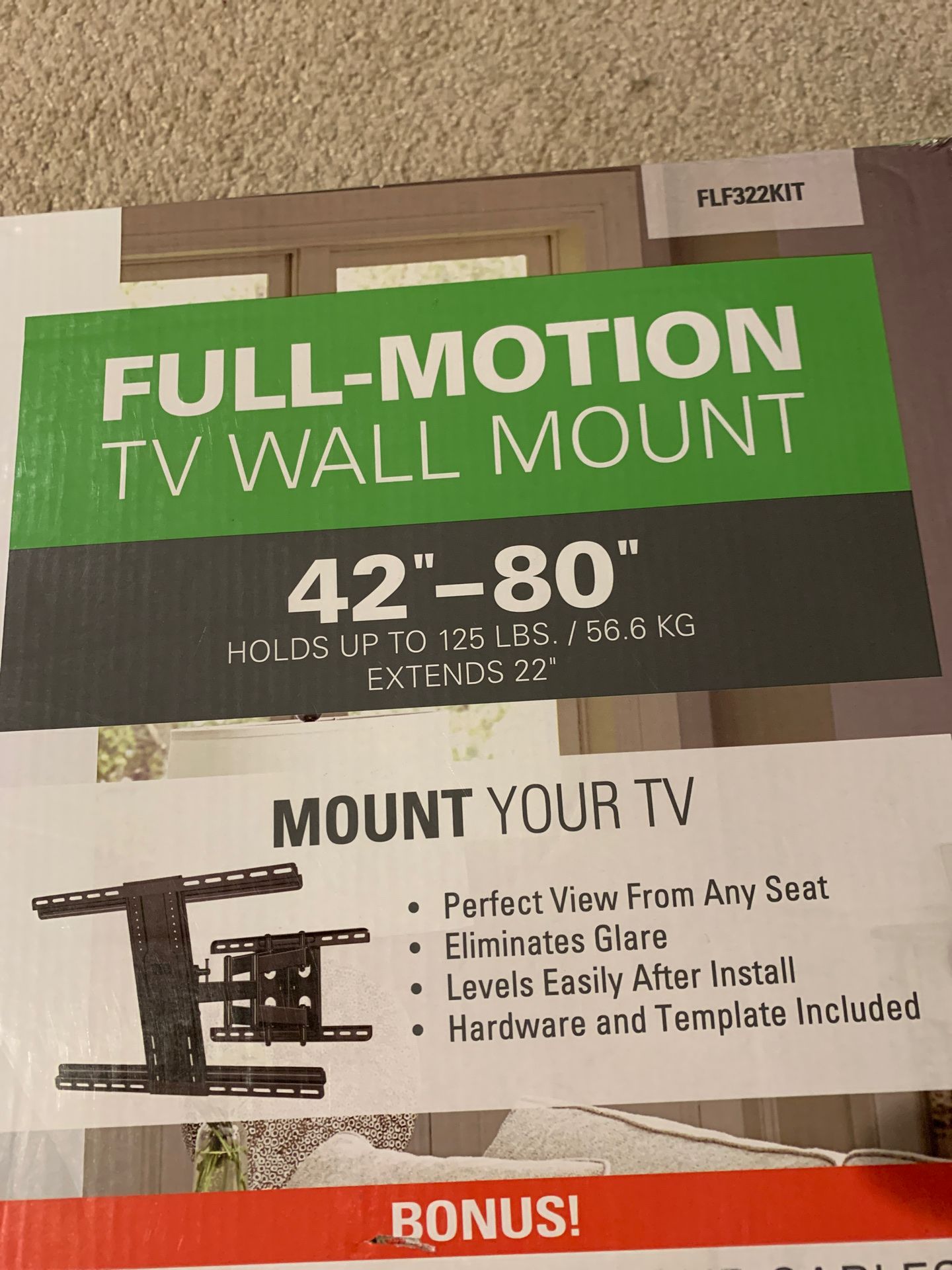 Full Motion TV WALL MOUNT