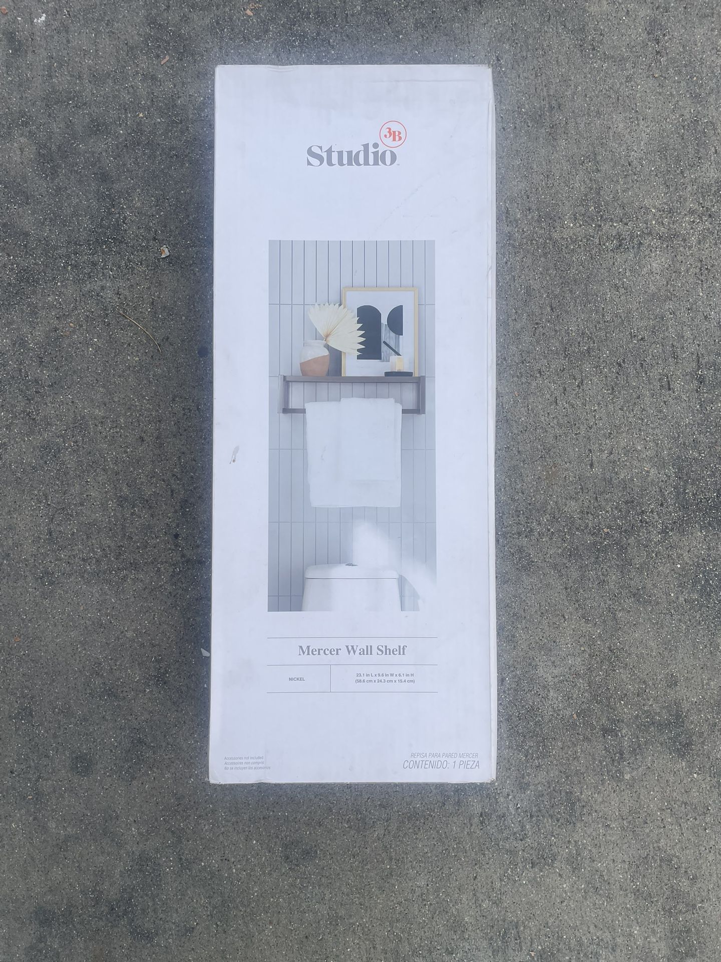 Studio 3B Mercer wall shelf