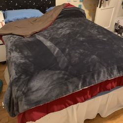 FULL Bed: Frame, Box And Mattress