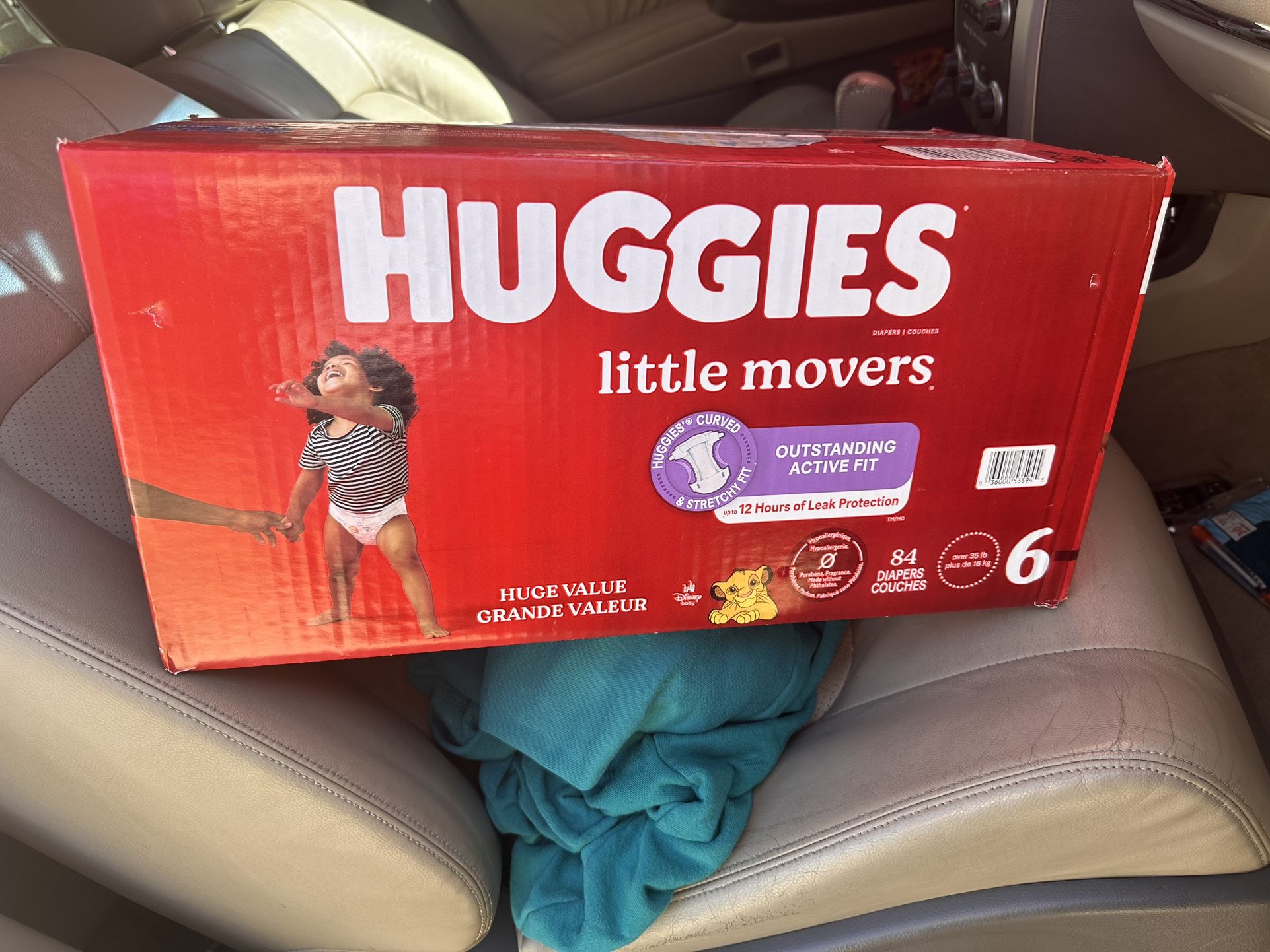 Huggies Little Movers Size 6