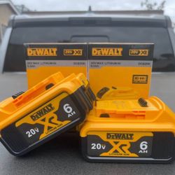 Dewalt 6Ah 20v Battery 🔋 