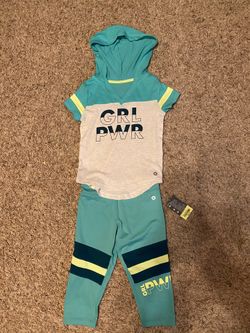 Girl leggings set.. size-4/5... new!’