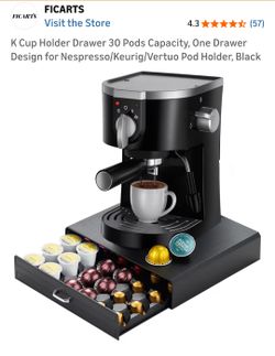 New KCup Holder Drawer 30 Pods Capacity