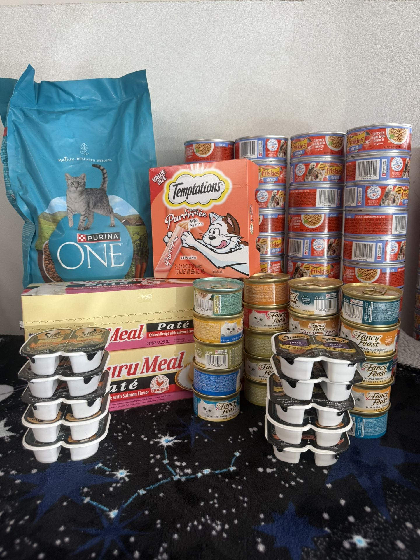 Cat Food, Wet & Dry Mix (LG)