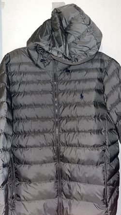 Ralph Lauren Bubble Coat (L/G) (Grey)