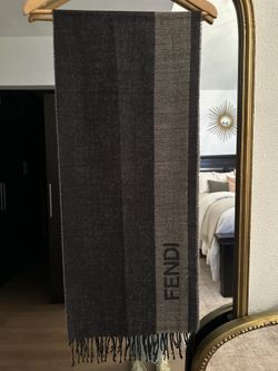 Vintage Fendi Wool Scarf 