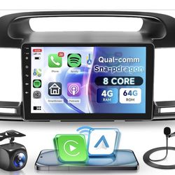 Open Box 8-Core 4G+64G Android Car Stereo for Toyota Camry 2000–2006 — 9″ Touch Screen, CarPlay / Android Auto, GPS, WiFi, Bluetooth, AHD Backup Camer