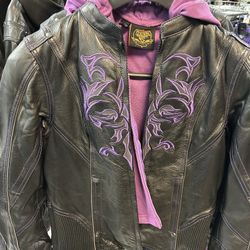 New Women Leather Jacket 