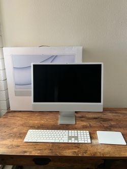 Apple iMac 24-Inch Silver, 16GB Unified Storage, 1TB SSD, 4 Ports