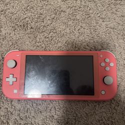 Nintendo Switch Lite With Pink