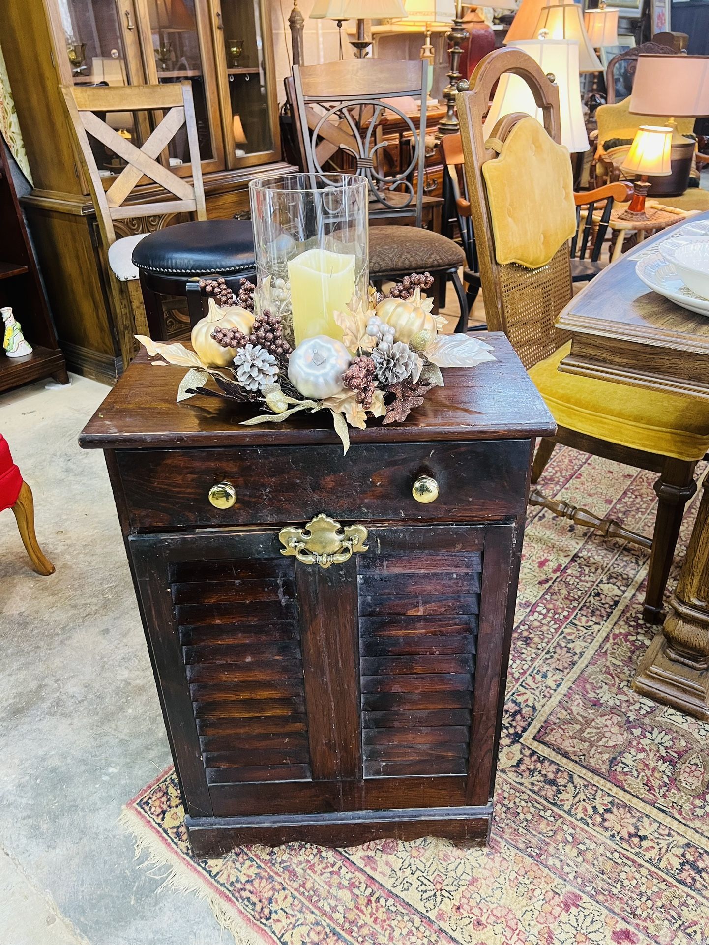 (Project Piece) Wooden Tilt-Out Trash Cabinet