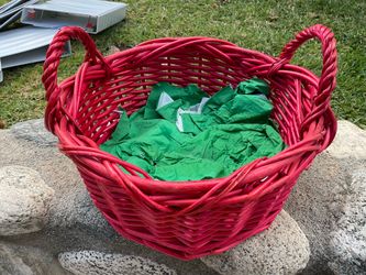 WICKER BASKET- $4