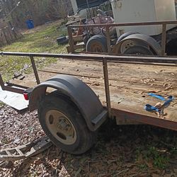 5ft2x8ft4. Utility Trailer With Five Hole Ford Ranger Rims