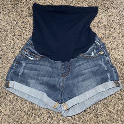 Maternity Jean Shorts