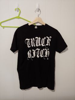 Track Bitch band shirt no tag looks large