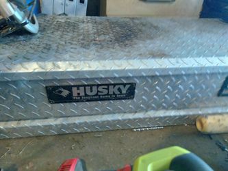 Husky the toughest name in tools tool box
