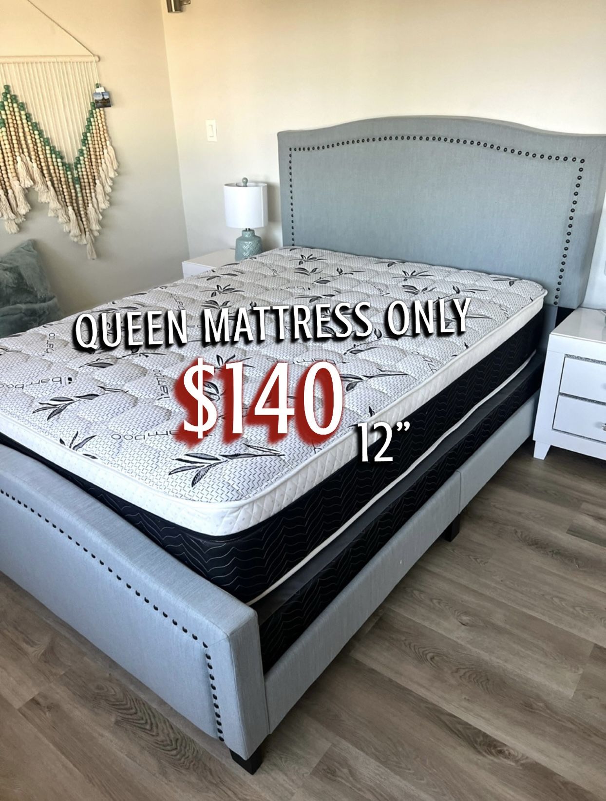 New Queen Mattress Only $140