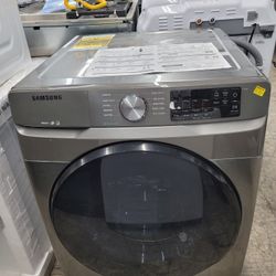 New Samsung Stainless Steel Front Load Washer 4.5cu Ft
