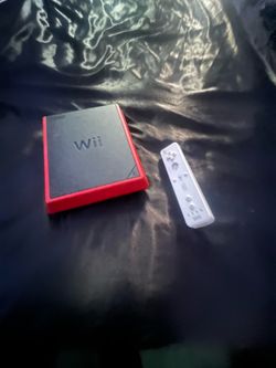 Wii with controller