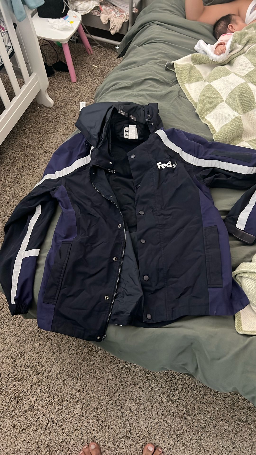 Fed Ex Rain Jacket 