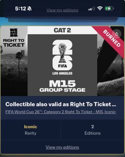 FIFA World Cup tickets for Iran ve New Zealand  match #15