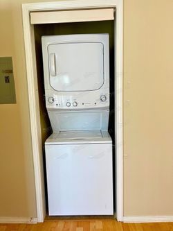 Stacked Washer And Dryer Set