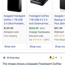 PORTABLE EXTERNAL HARD DRIVE